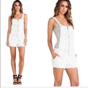 Maison Scotch Revolve Pinafore Overall Shorts